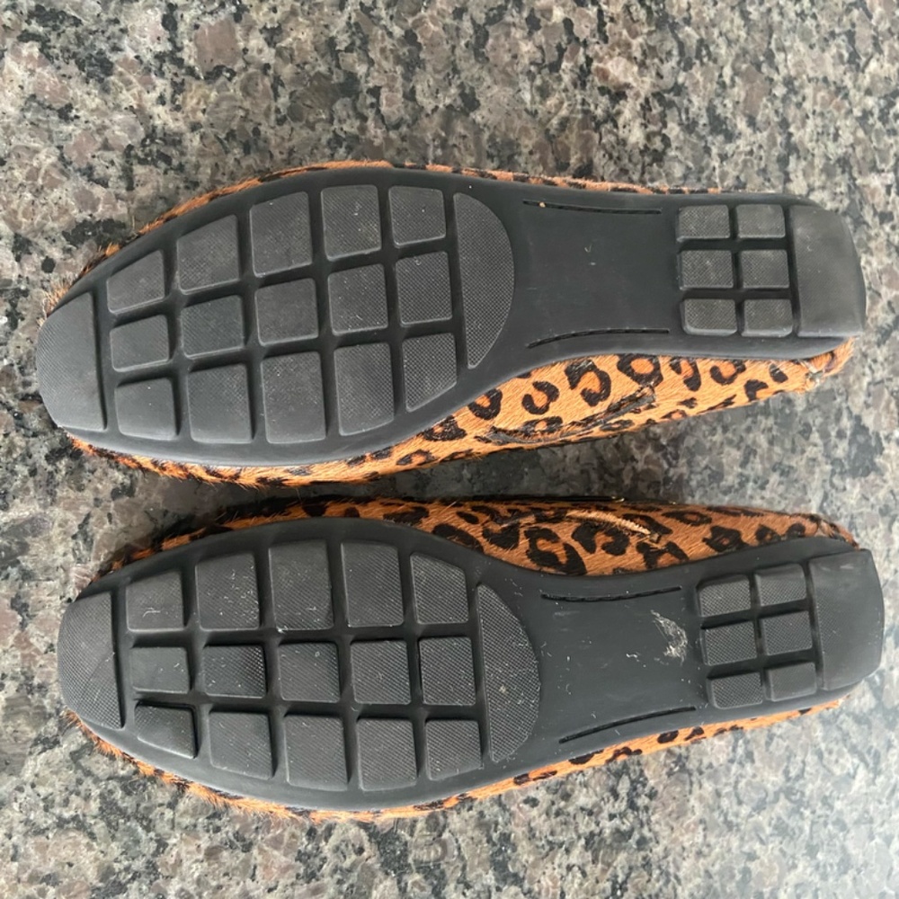 Clarks Artisan Leopard Print fur loafer Size 8 - Picture 7 of 9